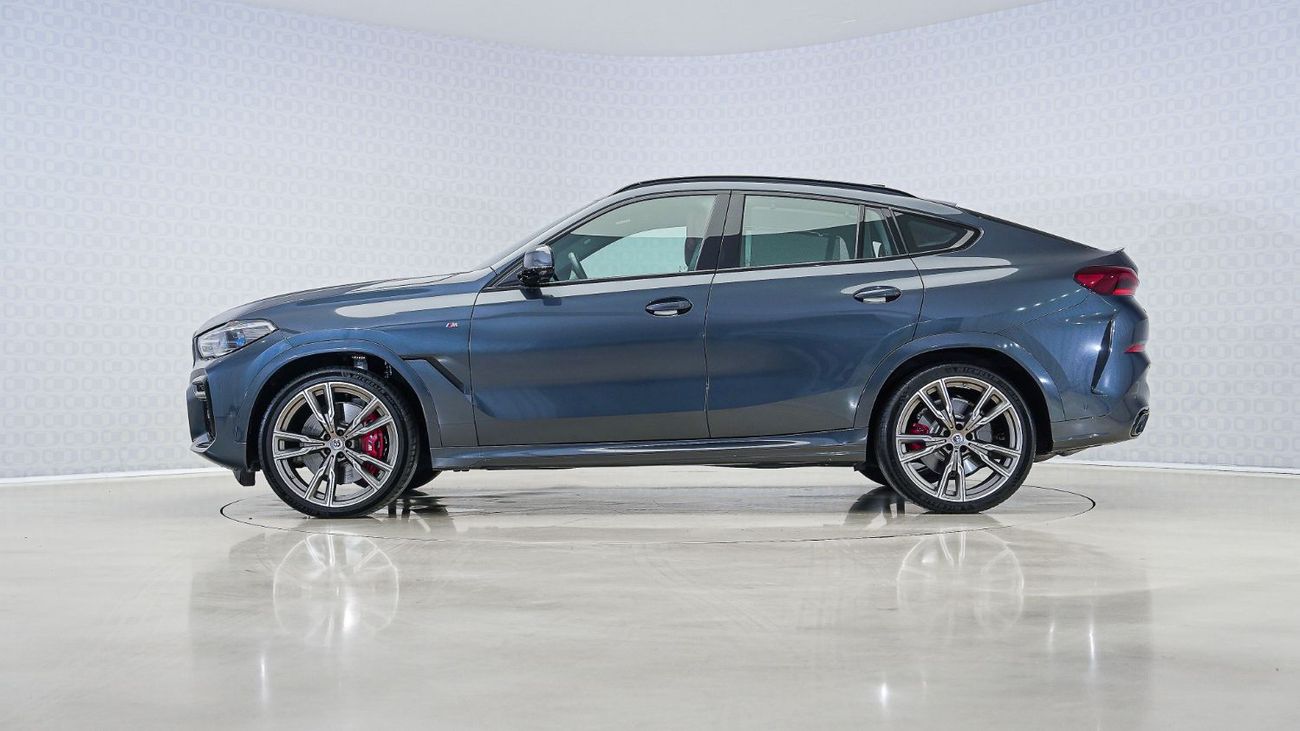 BMW X6 M50i 4.4L | AED 4,620 PM | Warranty February 2026 | GCC