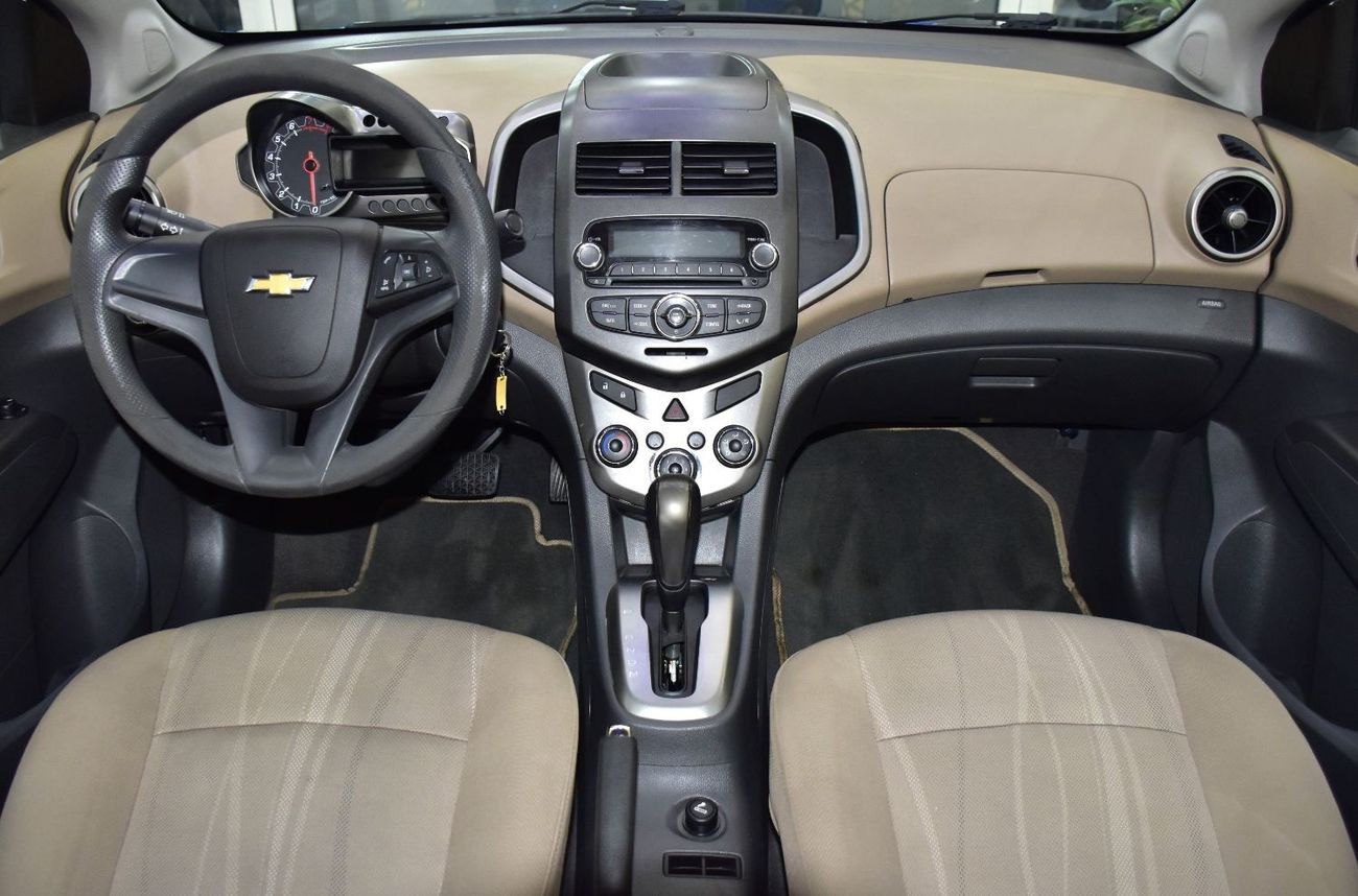 Chevrolet Sonic EXCELLENT DEAL for our Chevrolet Sonic ( 2012 Model ) in Blue Color GCC Specs