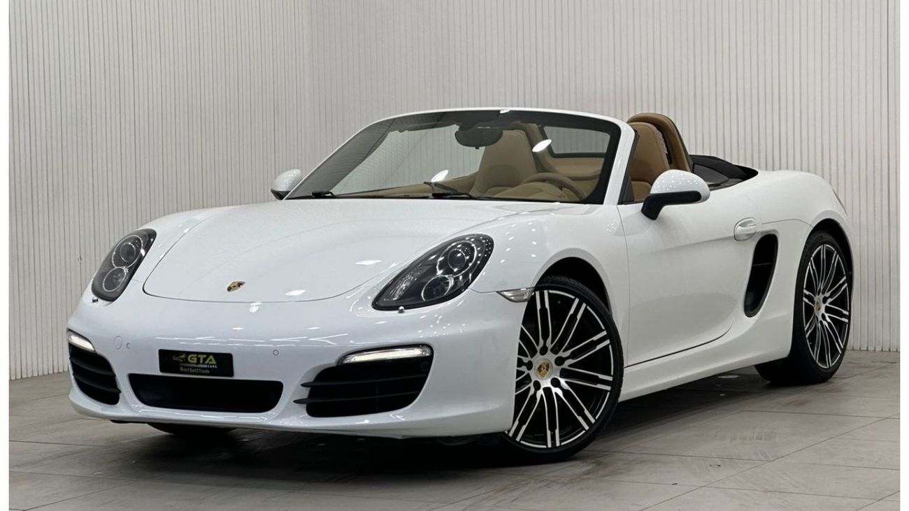 Porsche 718 Boxster Std 2016 Porsche Boxster, Service History, Just Serviced, Low Kms, GCC Specs