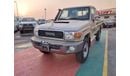 Toyota Land Cruiser Pick Up single Cabin 4.5L Diesel M/T 4X4 Beige color with Winch
