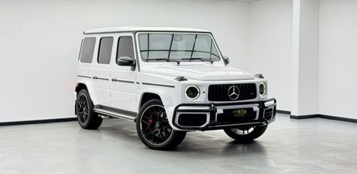 مرسيدس بنز G 63 AMG STANDARD مرسيدس بنز G63 AMG موديل 2022، باقة نايت، ضمان، سجل صيانة كامل، مقصورة داخلية من ألياف الكربون، دول 