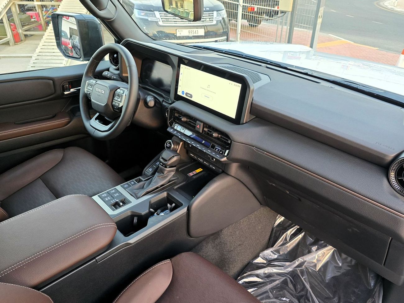 Toyota Prado Adventure Mono Tone 2.4T Toyota land Cruiser Prado 4*4  2.4L Turbo A/T PETROL 2025 black color