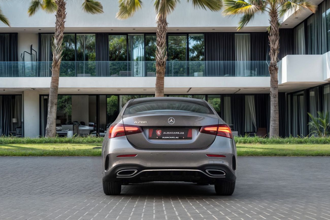 مرسيدس بنز A 200 AMG AMG Sedan | 2,605 P.M  | 0% Downpayment | Agency Warranty!