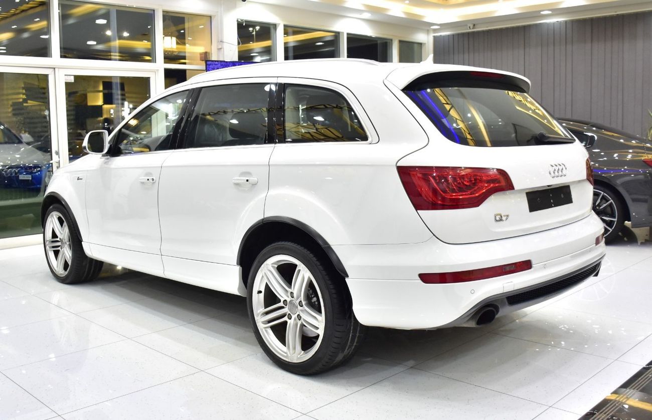 أودي Q7 EXCELLENT DEAL for our Audi Q7 S-Line ( 2014 Model ) in White Color GCC Specs