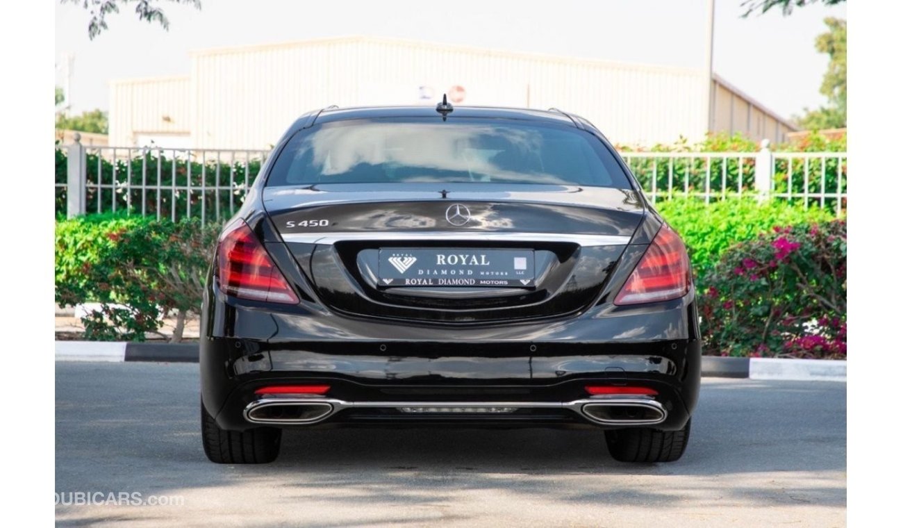 مرسيدس بنز S 450 Std Mercedes Benz S450 AMG kit GCC 2019 Under Warranty Free of Accident