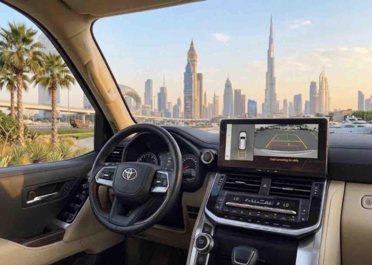 تويوتا لاند كروزر VX -V 2026 SOFTDOORS RADAR MODELISTA BODY KIT WHITE BIEGE