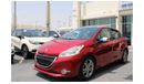 Peugeot 208 Allure ACCIDENTS FREE - GCC- CAR IS IN PERFECT CONDITION INSIDE OUT FULL OPTION