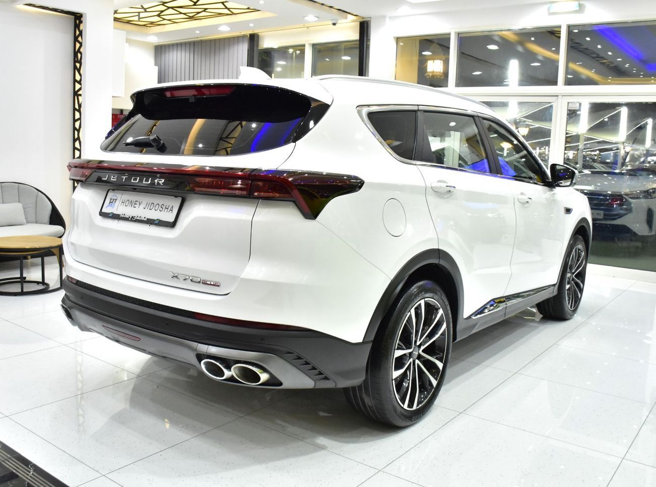 Jetour X70 Plus EXCELLENT DEAL for our Jetour X70 Plus ( 2023 Model ) in White Color GCC Specs