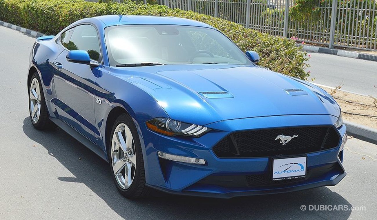 Ford Mustang GT Premium 5.0, V8 GCC 0km w/ 3Yrs or 100K km Warranty + 60K km Service at Al Tayer Motors