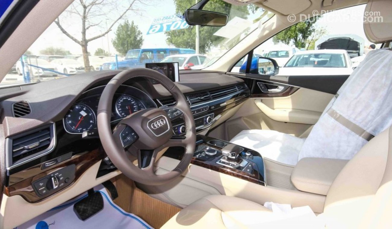 أودي Q7 TFSI Quattro 2.0L Turbo - V4 - S-line - Zero km - Leather Seats - offered price for export