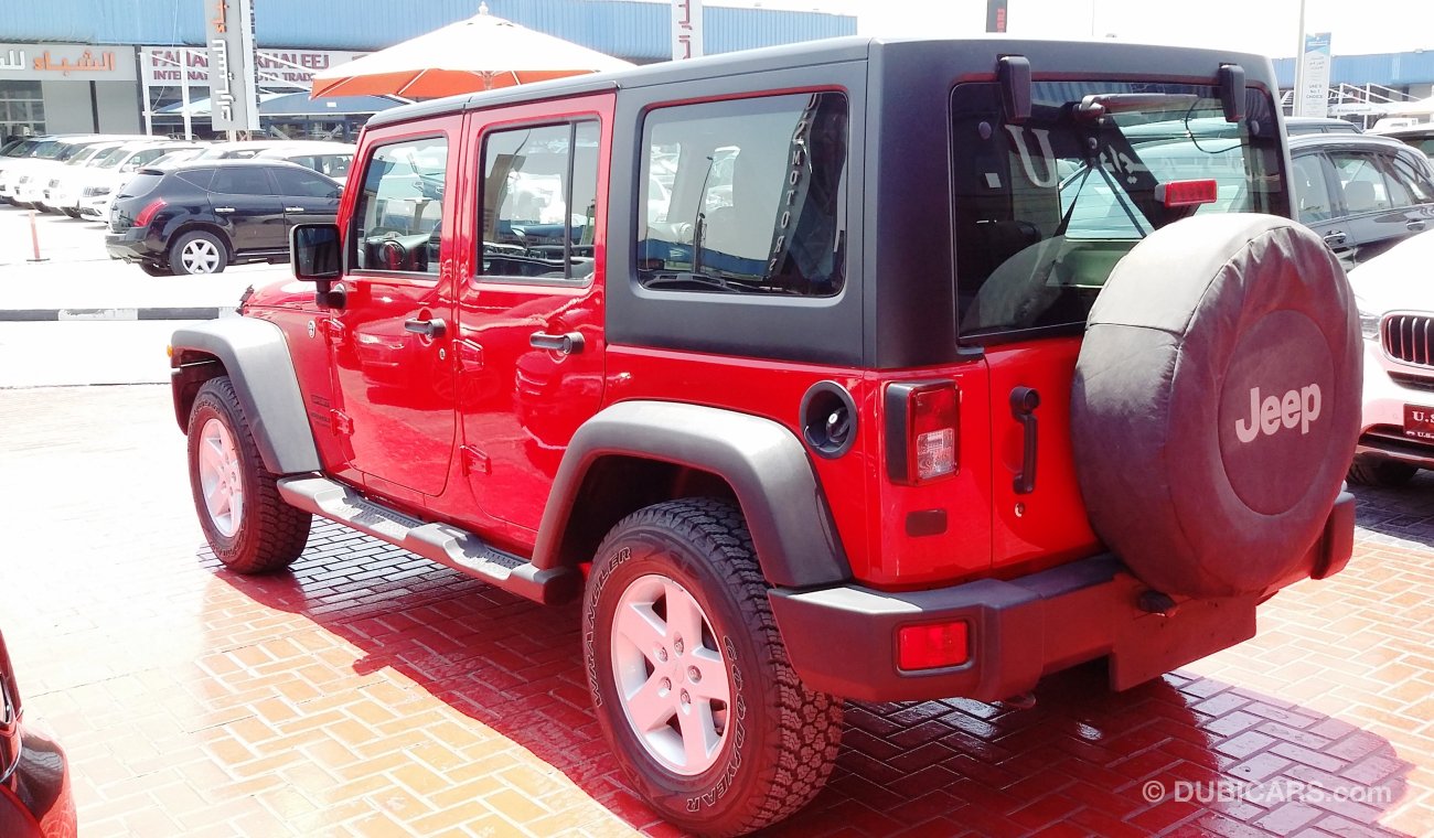 Jeep Wrangler Sport Unlimited GCC SPECS DEALERSHIP WARRANTY