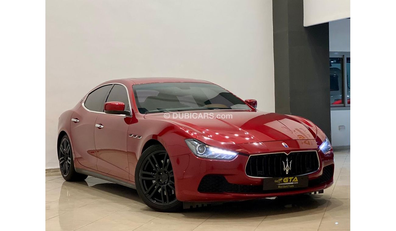 Maserati Ghibli 2015 Maserati Ghibli S Q4, Warranty, Full Service History, GCC