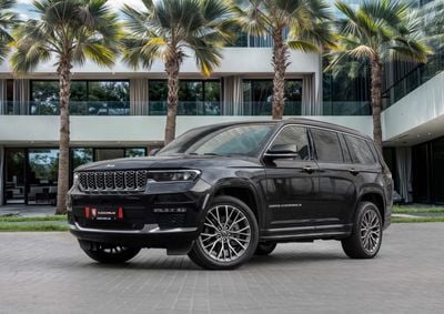 جيب جراند شيروكي Summit Grand Cherokee Summit | 4,407 P.M | 0% Downpayment | JEEP WARRANTY!