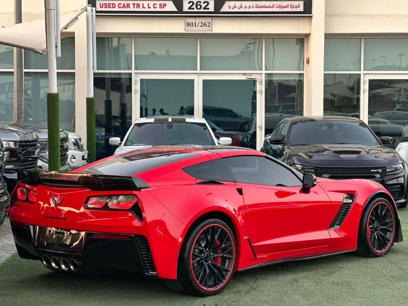 شيفروليه كورفت GRAND SPORT Z15 شيفورليه كورفت C7 خليجي 2019 تشييكات وكاله صبغ وكاله تحت الضمان