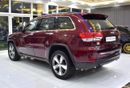 Jeep Grand Cherokee EXCELLENT DEAL for our Jeep Grand Cherokee Limited 4x4 ( 2016 Model ) in Red Color GCC Specs