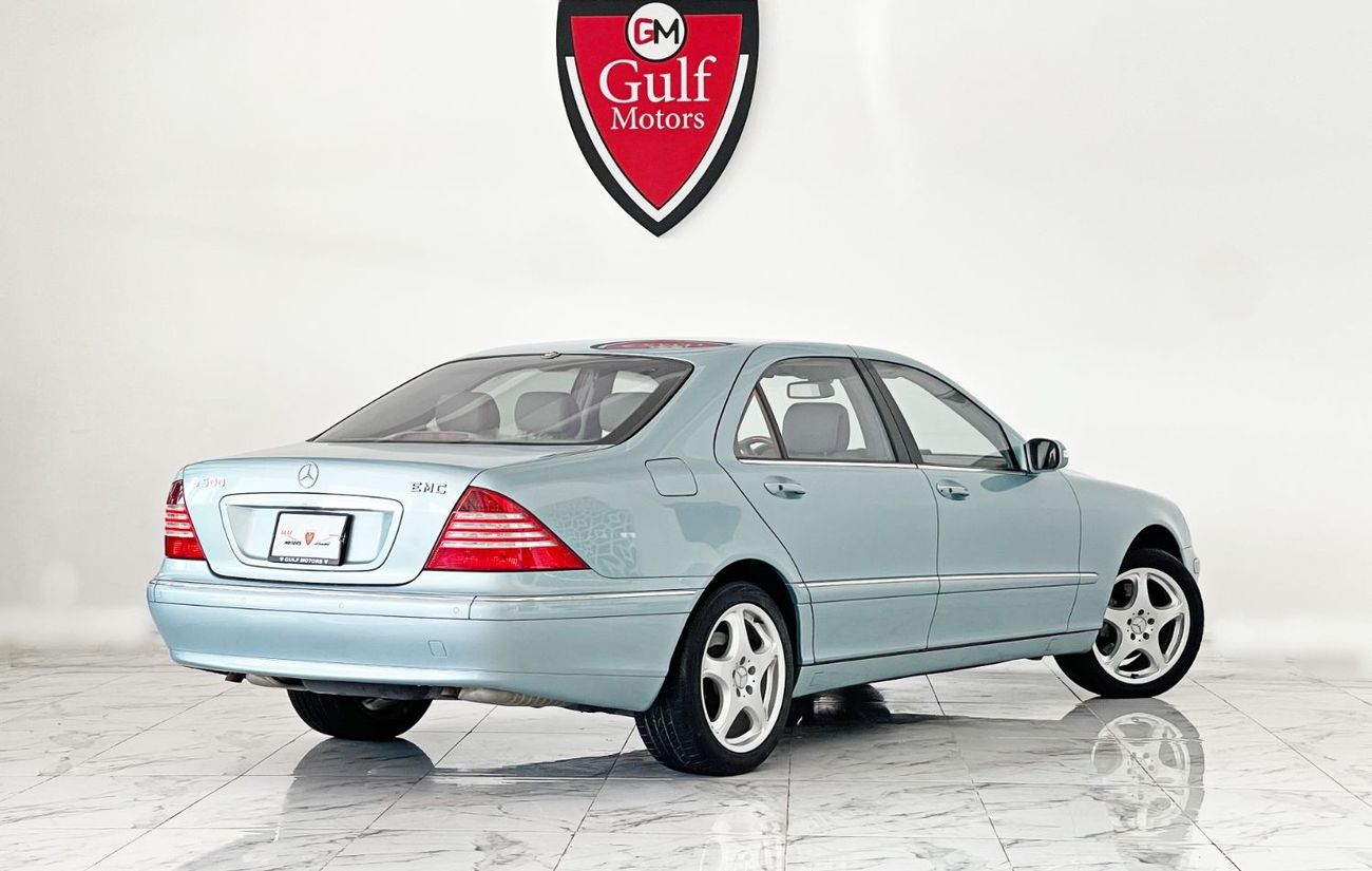 Mercedes-Benz S 500 V8 5.0L-8CYL - EXCELLENT CONDITION - VAT INCLUSIVE PRICE