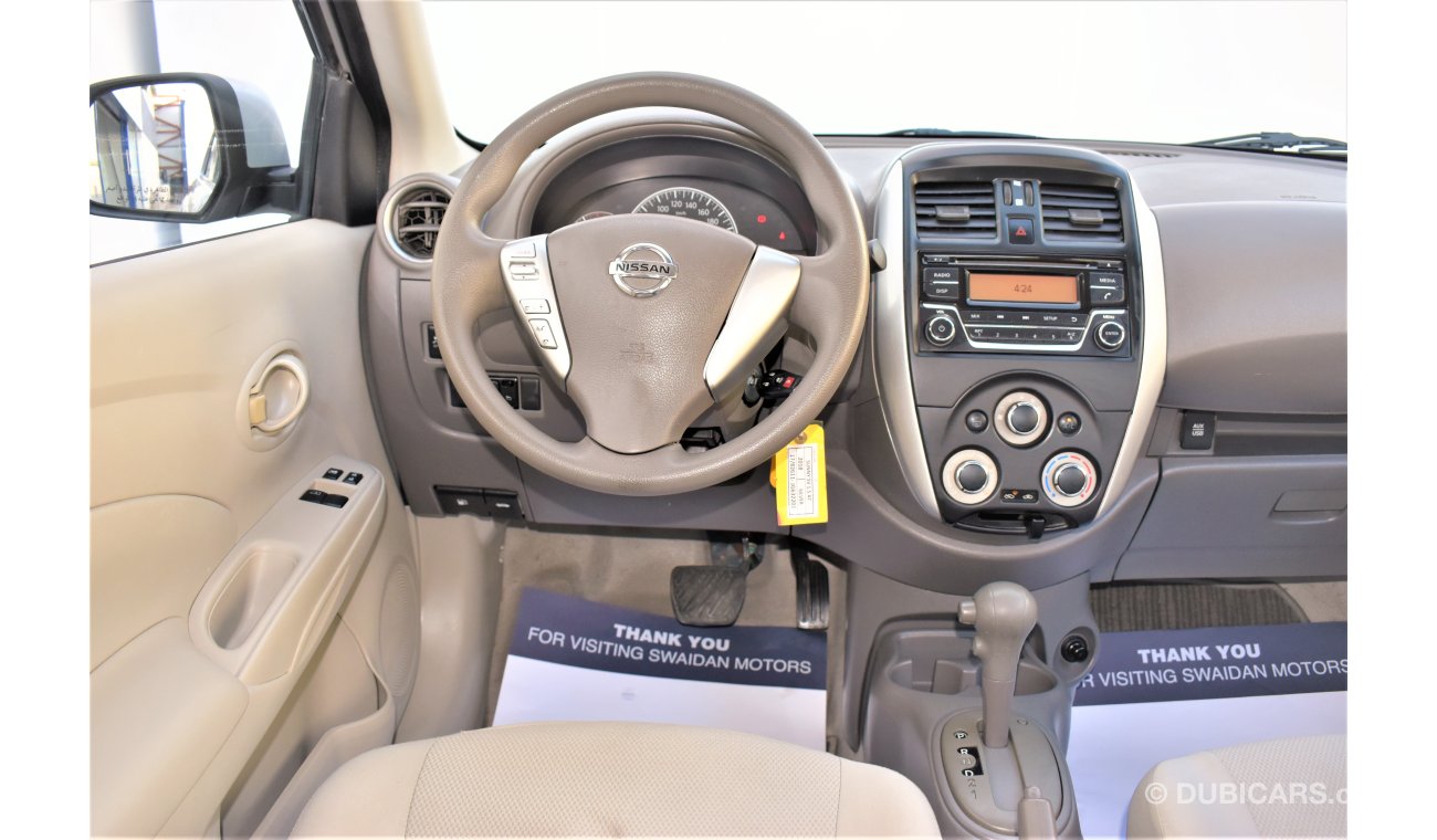 Nissan Sunny AED 644 PM | 0% DP | 1.5L SV GCC WARRANTY