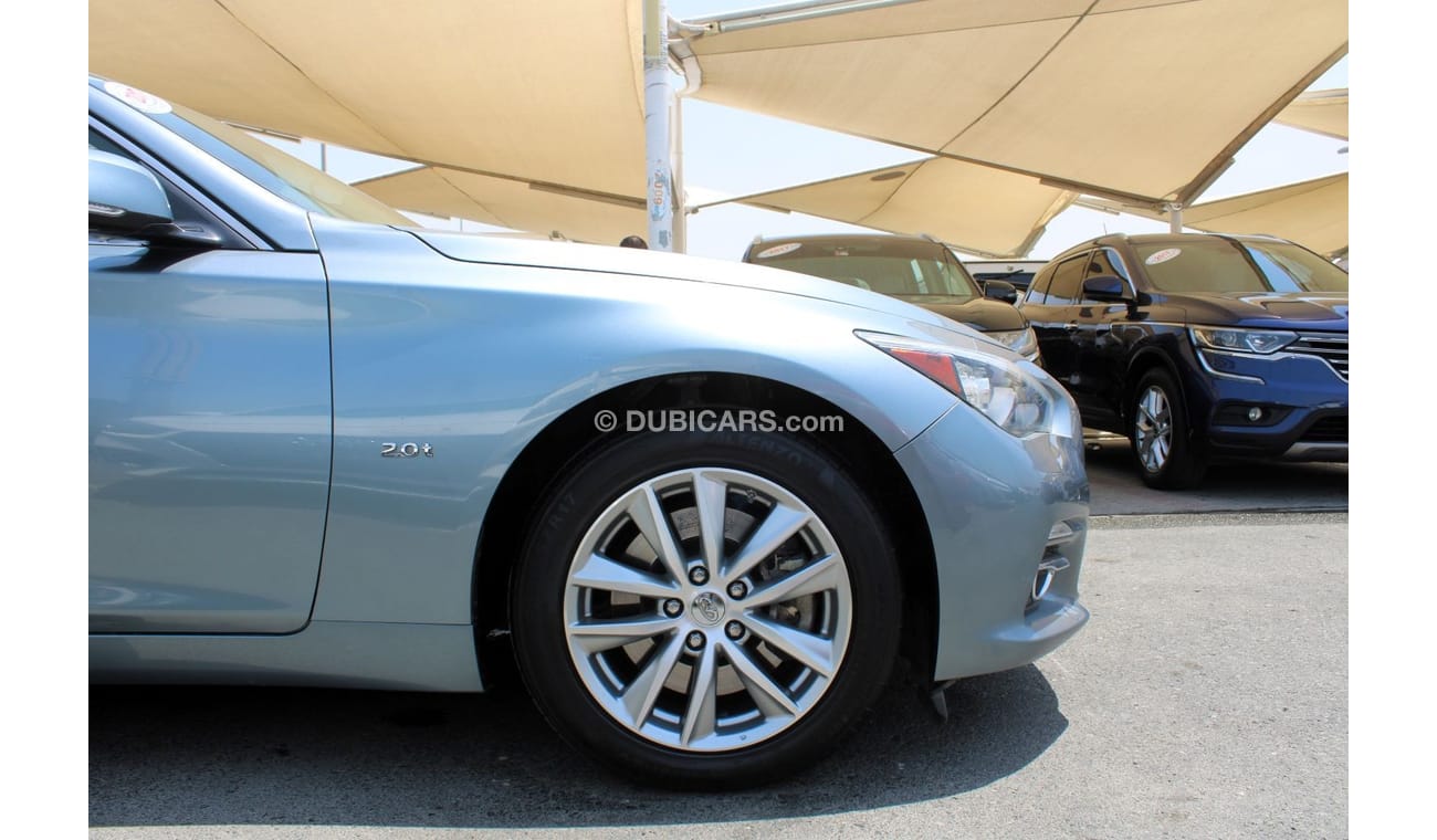 Infiniti Q50 GCC - ACCIDENTS FREE - FULL OPTION - 2.0 TWIN TURBO