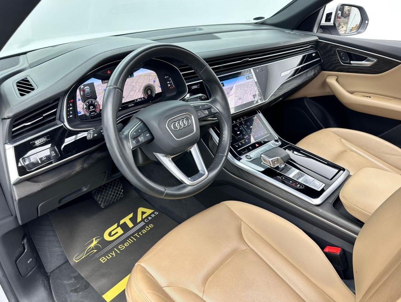 Audi Q8 55 TFSI quattro 3.0L SUV 2021 Audi Q8 S-Line 55 TFSI Quattro, April 2026 Audi Warranty + Service Con