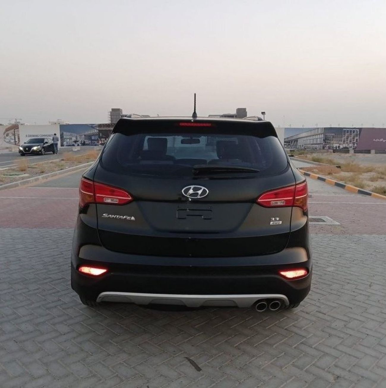 هيونداي سانتا في GLS موديل 2015 خليجي فل مواصفات بانوراما وكراسي جلد ومثبت سرعه