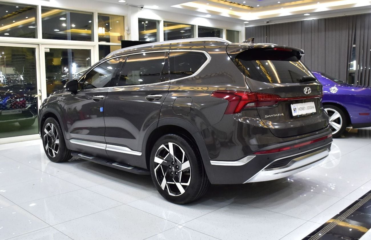 هيونداي سانتا في EXCELLENT DEAL for our Hyundai SantaFe 3.5L ( 2023 Model ) in Grey / Brown Color GCC Specs