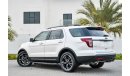 Ford Explorer Sport - Low Kms! - 2 years Warranty! - AED 1,743 Per Month - 0% DP