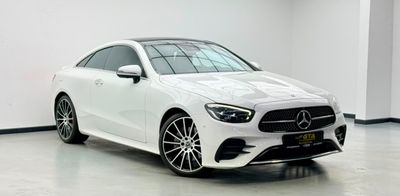 مرسيدس بنز E200 PREMIUM 2023 Mercedes Benz E200 Coupe, 2028 MB Warranty + Service Pack, Full MB Service History, Low Km, GCC