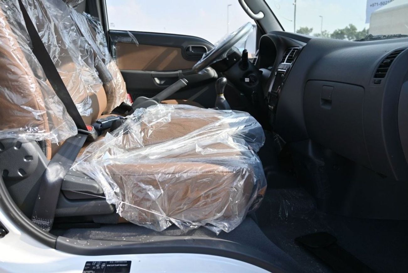 كيا K2700 كيا K2700 بونجو 2.7 لتر ديزل، كابينة مزدوجة، 4 ابواب، لون ابيض، موديل 2023