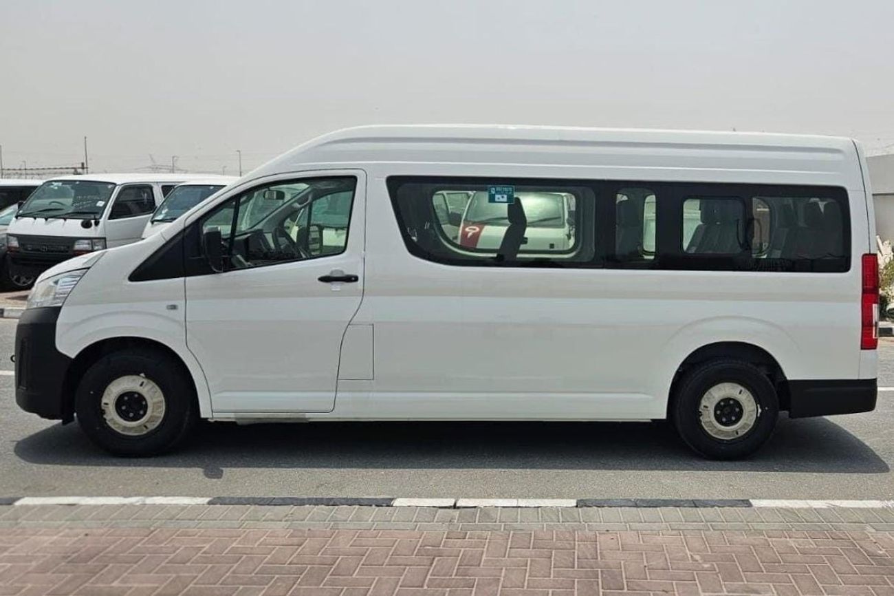 تويوتا هاياس 2025 Toyota Hiace DX with Automatic Sliding Door 13-Seater High-Roof 3.5L V6 Petrol A/T RWD Export O