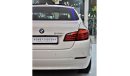 BMW 530i EXCELLENT DEAL for our BMW 530i 2013 Model!! in White Color! GCC Specs