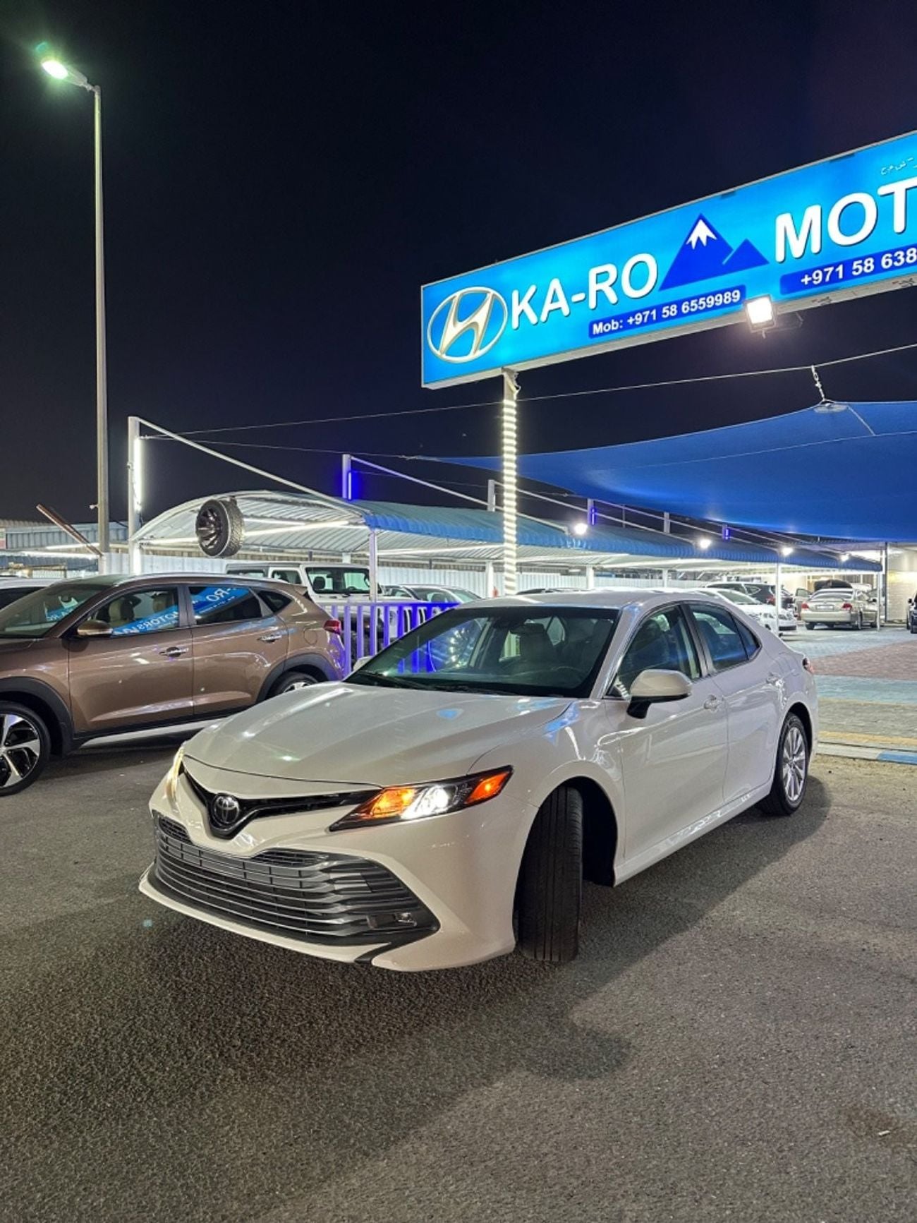 تويوتا كامري LE STD تويوتا كامري 2019 بمحرك سعة 2.5 أربع سلندر، السيارة بحالة جيدة