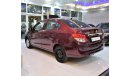 ميتسوبيشي اتراج EXCELLENT DEAL for our Mitsubishi Attrage ( 2017 Model! ) in Burgundy Color! GCC Specs