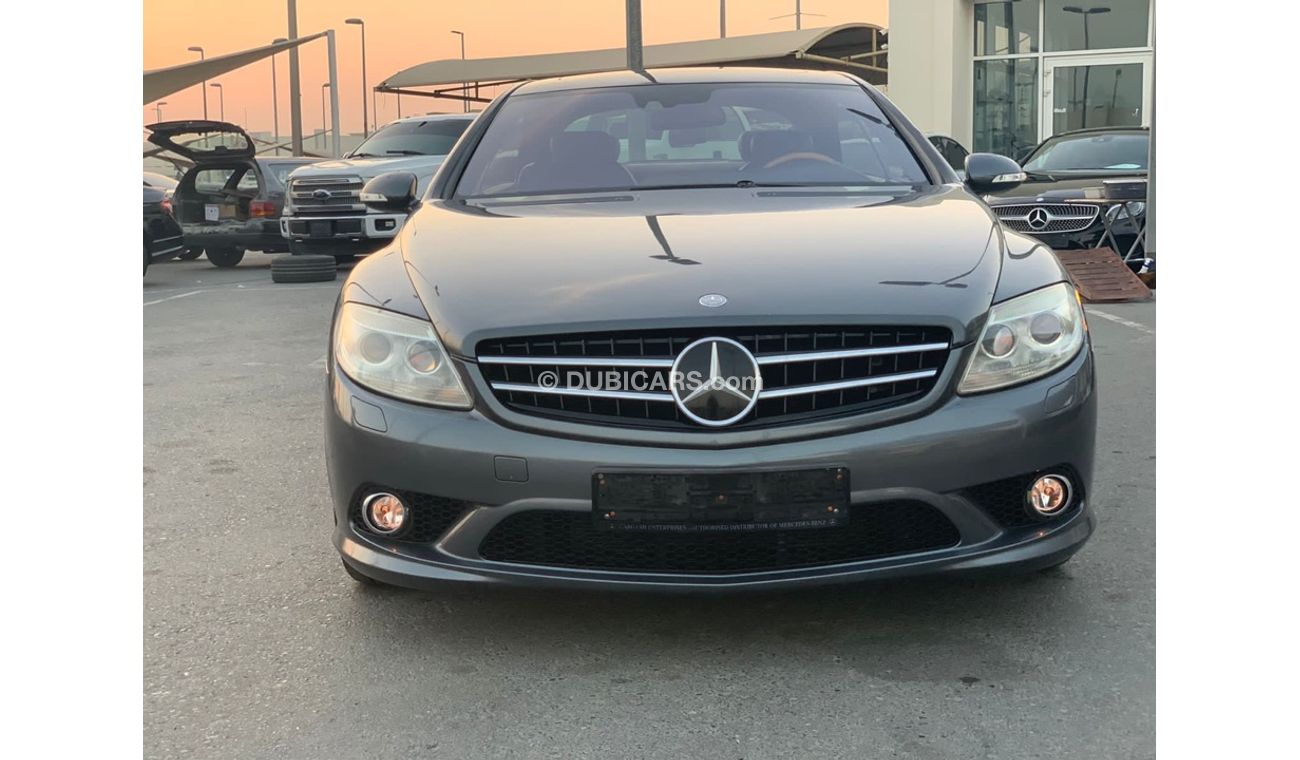 مرسيدس بنز CL 500 موديل 2007 خليجي فل مواصفات كراسي جلد ومثبت سرعه وتحكم كهربي كامل ونظام صوت ممتاز وكاميرا خلفيه