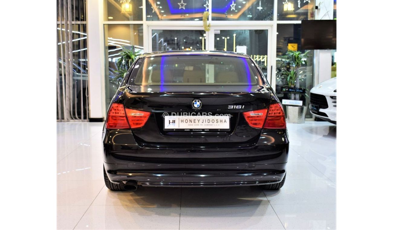 BMW 316i AMAZING BMW 316i 2012 Model!! in Black Color! GCC Specs