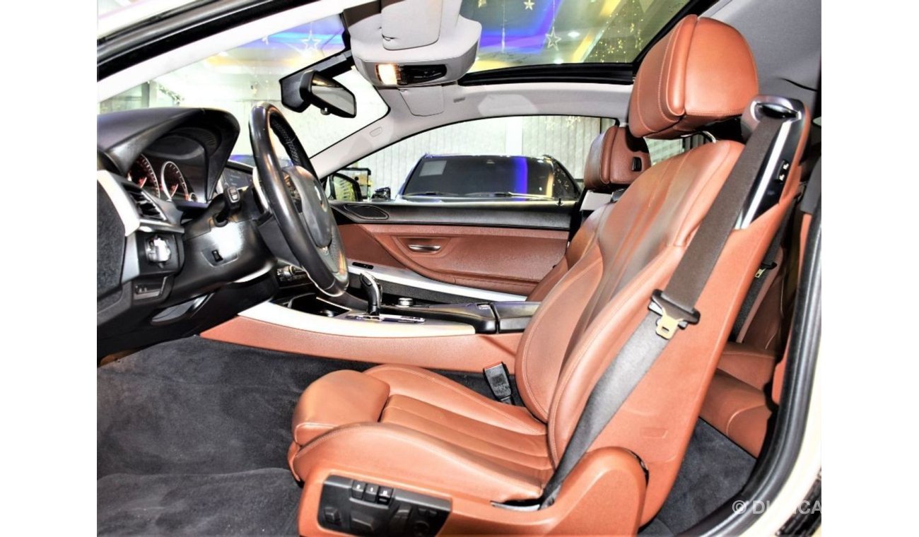 BMW 640i AMAZING BMW 640i 2013 Model in Gold Color GCC Specs