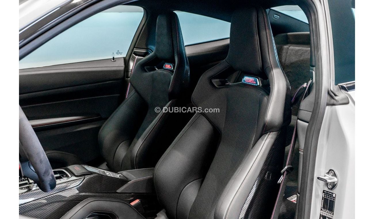 بي أم دبليو M4 2023 BMW M4 CSL, 2027 BMW Warranty + Service Contract, As New Condition, GCC