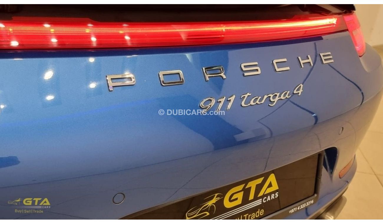 Porsche 911 2015 Porsche 911 TARGA 4, Full Service History, GCC