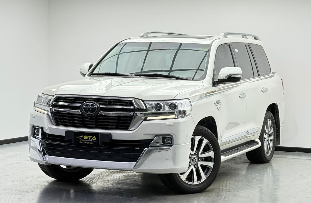 تويوتا لاند كروزر 2021 Toyota Land Cruiser VX-E V8, 1 Year Unlimited KM Warranty, Full Toyota Service History, GCC