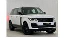 Land Rover Range Rover 2018 Range Rover Vogue SE V8 LWB, Warranty, Full Range Rover Service History, Low Kms, GCC