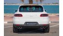 Porsche Macan Turbo Porsche Macan 2.0T  Panoramic 2018 GCC Full Service History Under Warranty