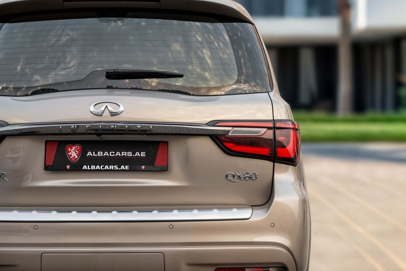 إنفينيتي QX80 QX80 Black Edition | 4,113 P.M | 0% Downpayment | Infiniti Warranty