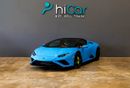 Lamborghini Huracan EVO SPYDER 18,207 P.M • 0% Downpayment • EVO Spyder • 1 Year Warranty