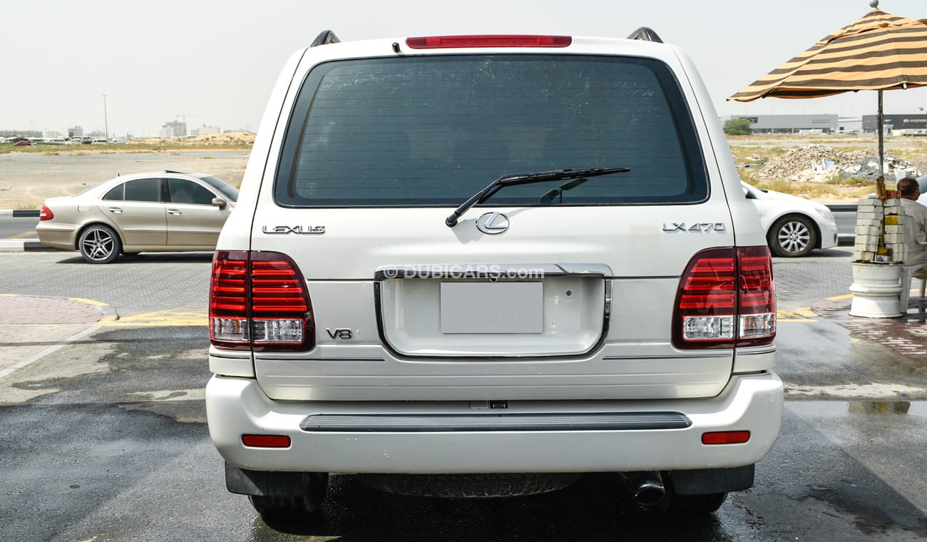 Toyota Land Cruiser VXR V8 With Lexus LX470 Body kit