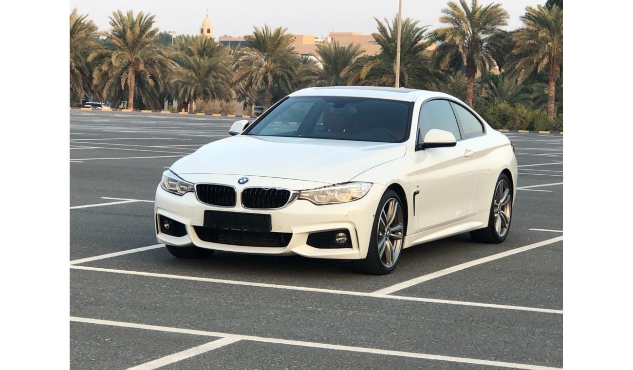 BMW 435i M Sport MODEL 2015 GCC CAR PERFECT CONDITION INSIDE AND OUTSIDE FULL OPTION PANORAMIC ROOF LEATHER S