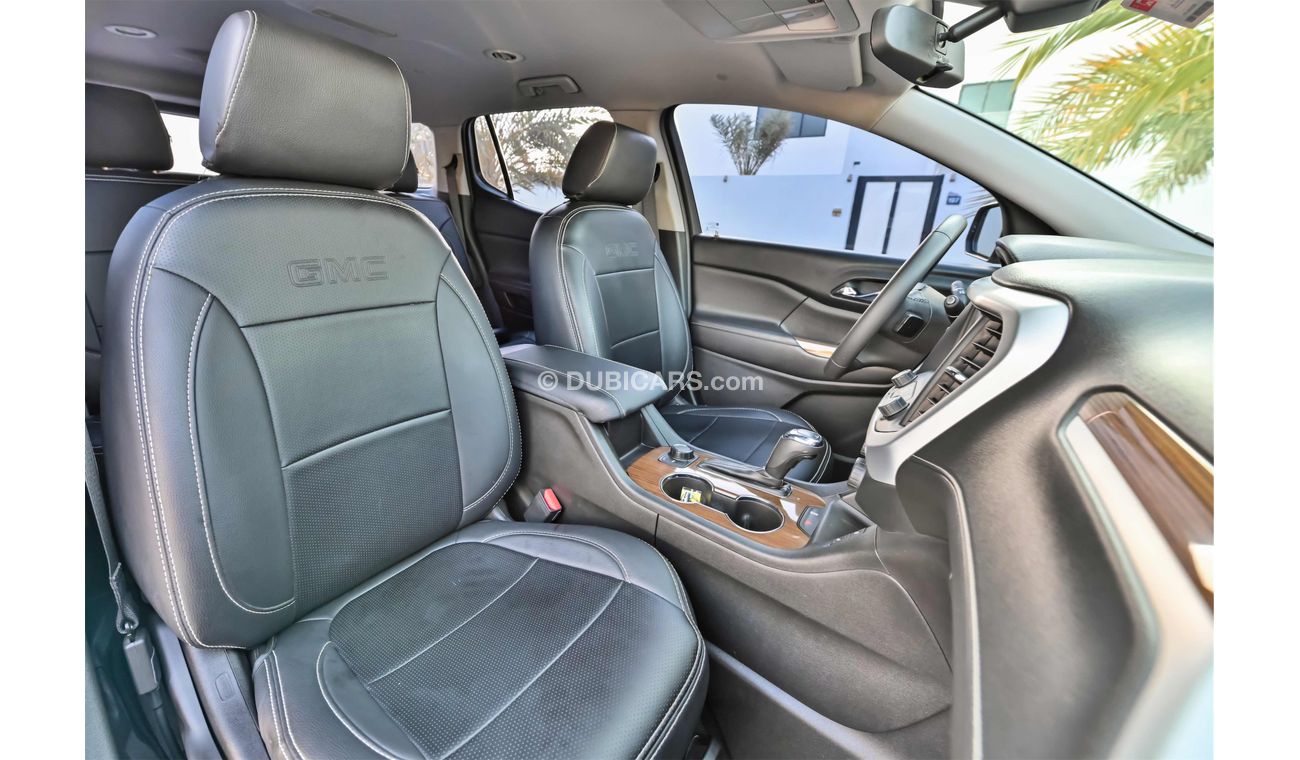 GMC Acadia | AED 1,743 Per Month | 0% DP | Exceptional Condition | Low Kms