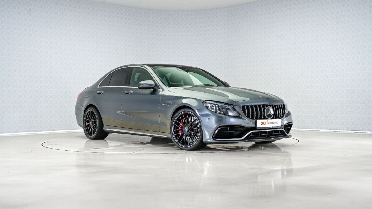 Mercedes-Benz C 63 S AMG | AED 3,685 PM | Warranty 2027, Low KM | Ramadan Offer