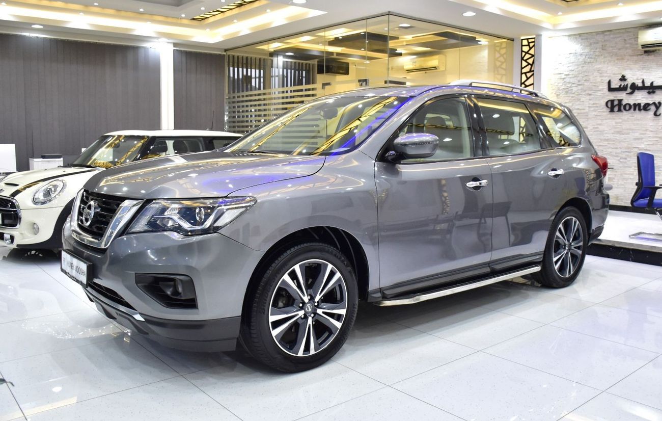نيسان باثفايندر EXCELLENT DEAL for our Nissan Pathfinder SV 4WD ( 2018 Model ) in Grey Color GCC Specs