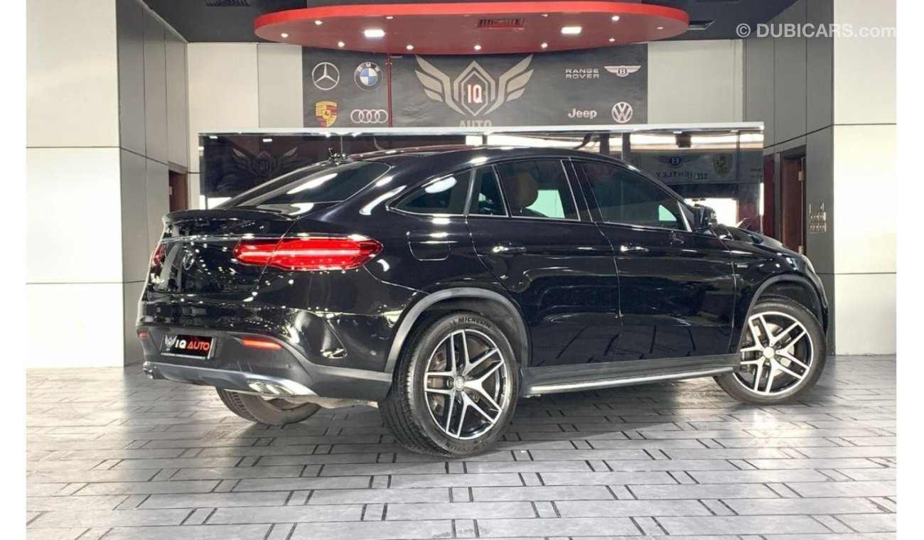 مرسيدس بنز GLE 450 AED 2,800 P.M  | 2016 MERCEDES-BENZ GLE COUPE 450 AMG  BI-TURBO | GCC | UNDER WARRANTY | TOP OPTION