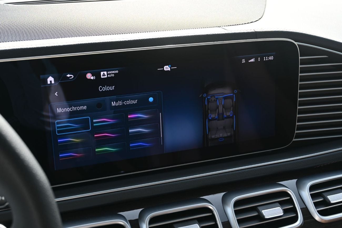 مرسيدس بنز GLS 450 Mercedes GLS 450 4Matic SUV, 3.0L Turbo In-Line 6 with Mild Hybrid, Model 2025