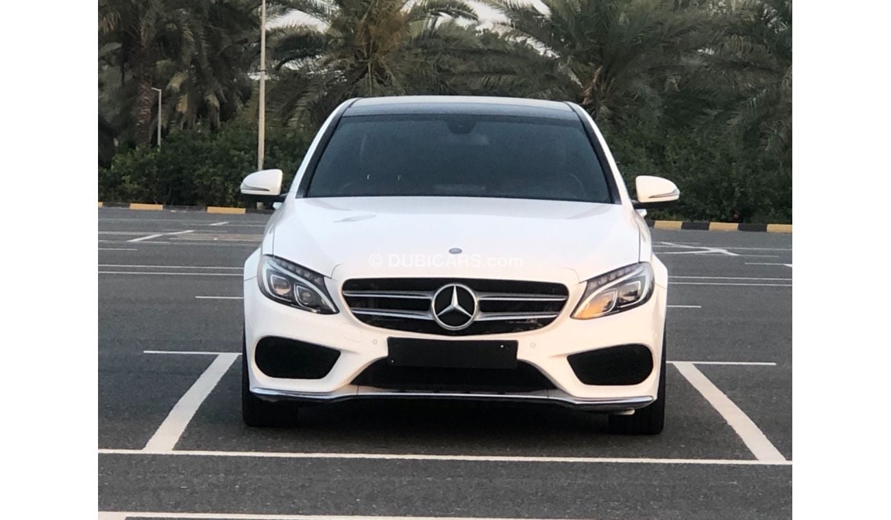 Mercedes-Benz C 200 AMG Pack MODEL 2016 GCC car perfect condition inside and outside low mileage full electric control s